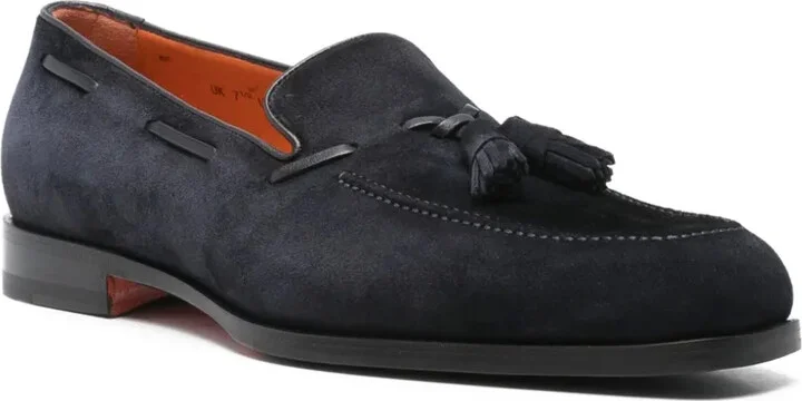 Tassel-Detail Suede Loafers - Image 2