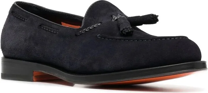 Tassel-Detail Suede Loafers - Image 2
