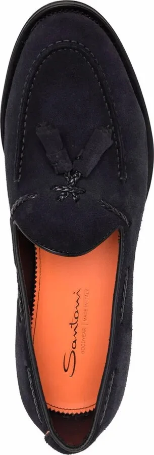 Tassel-Detail Suede Loafers - Image 4