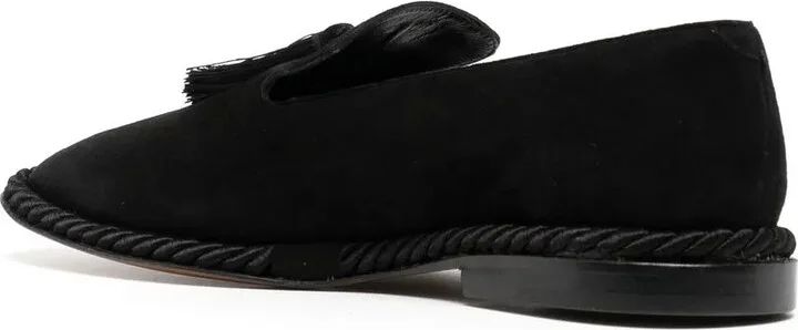Tassel-Detail Suede Loafers - Image 3
