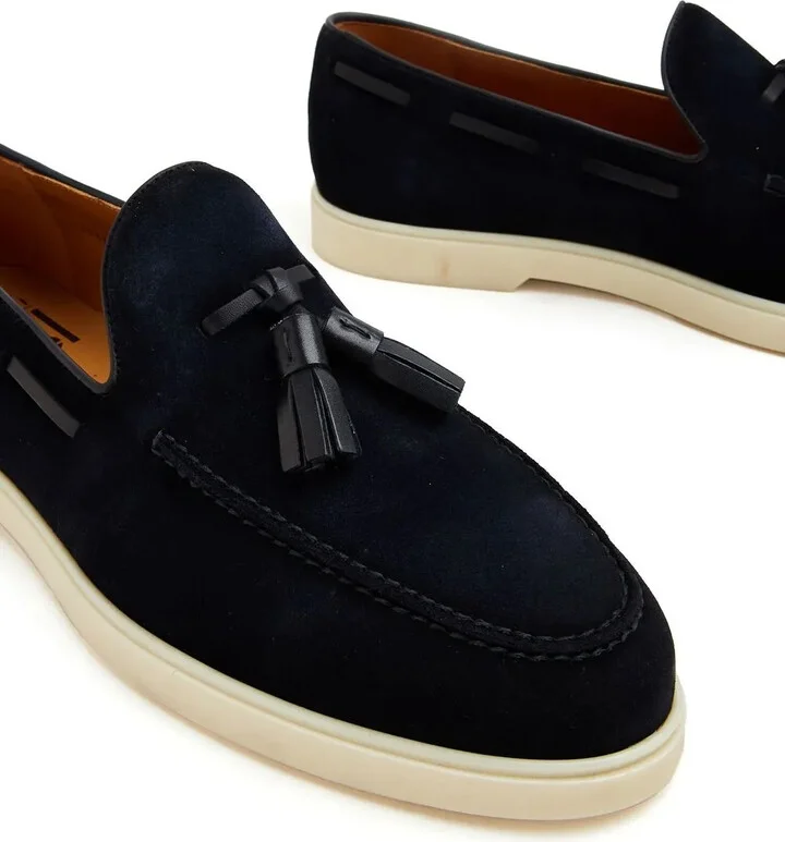 Tassel-Detail Suede Loafers - Image 4