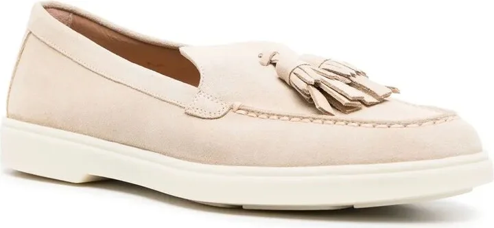 Tassel-Detail Suede Loafers - Image 2