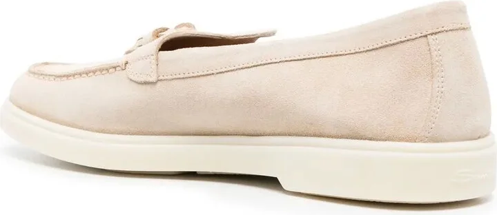 Tassel-Detail Suede Loafers - Image 3
