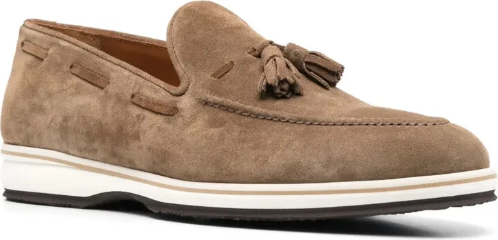 Tassel-Detail Suede Loafers - Image 2