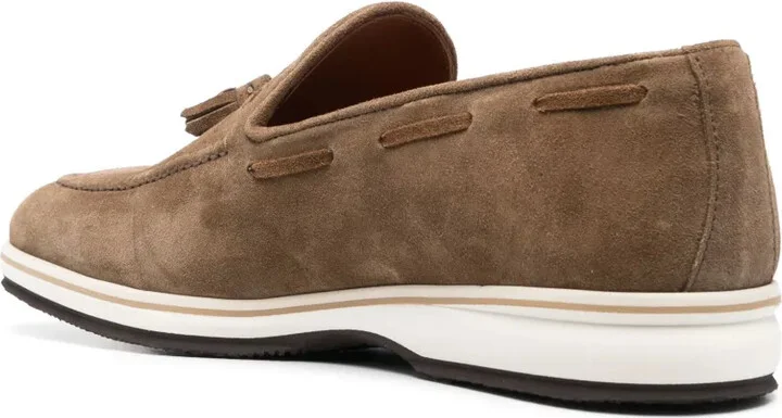 Tassel-Detail Suede Loafers - Image 3