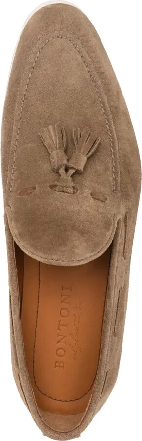 Tassel-Detail Suede Loafers - Image 4