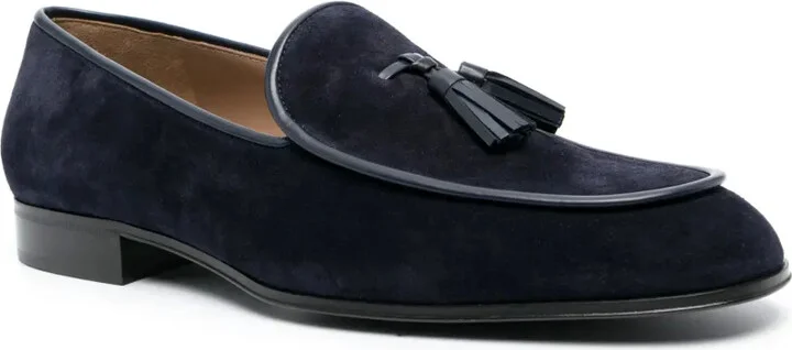 Tassel-Detail Suede Loafers - Image 2