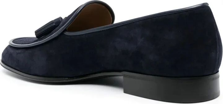 Tassel-Detail Suede Loafers - Image 3