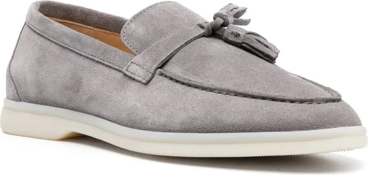 Tassel-Detail Suede Loafers - Image 2