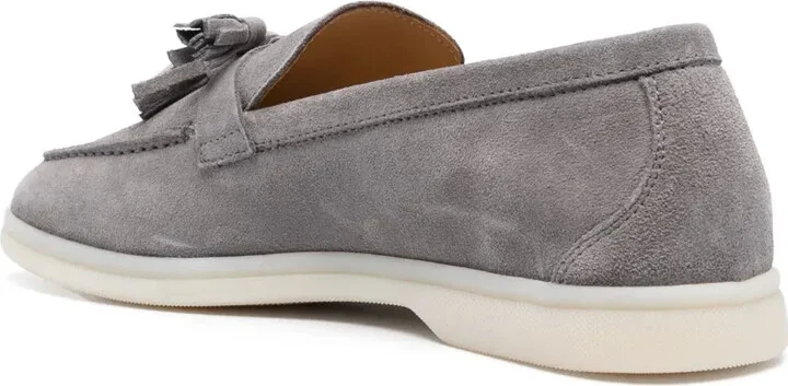 Tassel-Detail Suede Loafers - Image 3