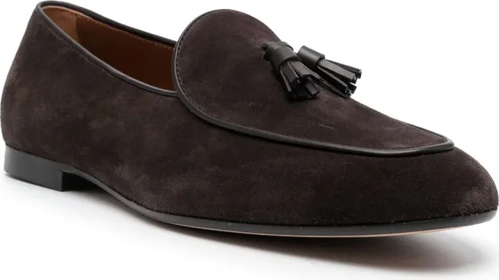 Tassel-Detail Suede Loafers - Image 2