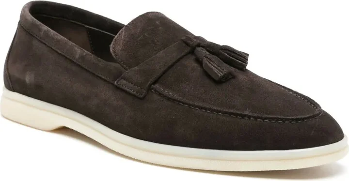 Tassel-Detail Suede Loafers - Image 2