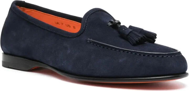 Tassel-Detail Suede Loafers - Image 2