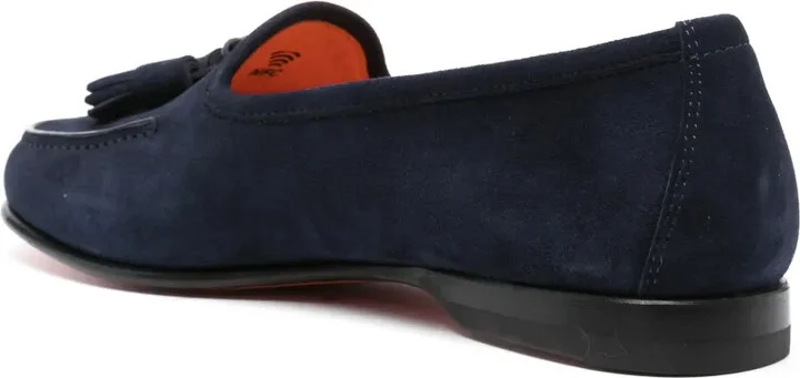 Tassel-Detail Suede Loafers - Image 3