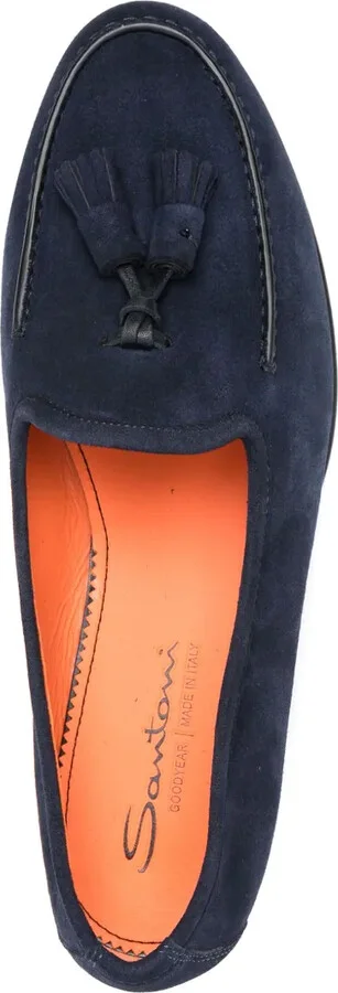 Tassel-Detail Suede Loafers - Image 4
