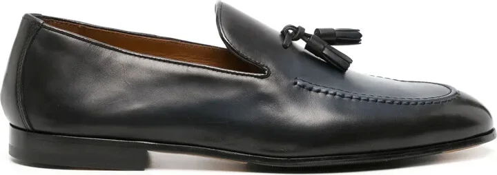 Tassel-Detailed Leather Loafers