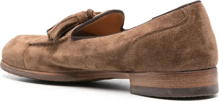 Tassel-Detailed Suede Loafers - Image 3