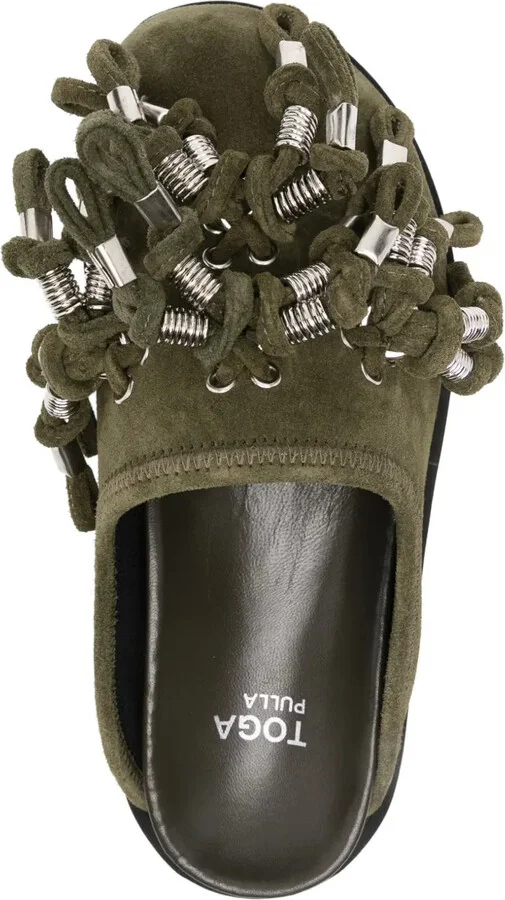 Tassel-Embellished Mules - Image 4