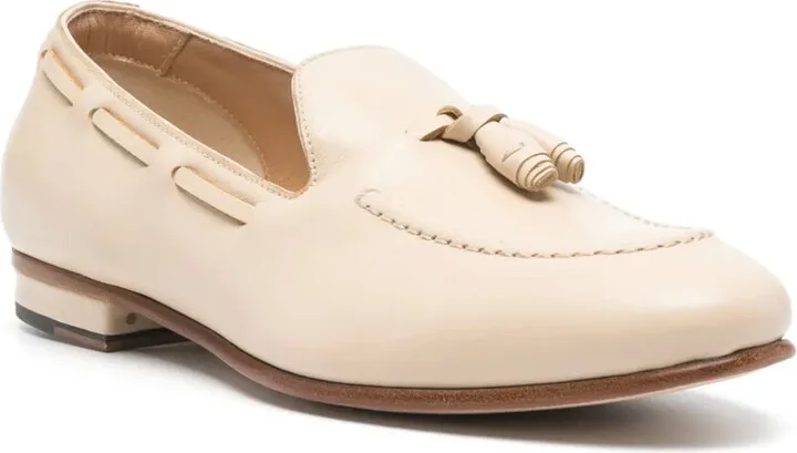 Tassel Leather Loafers - Image 2