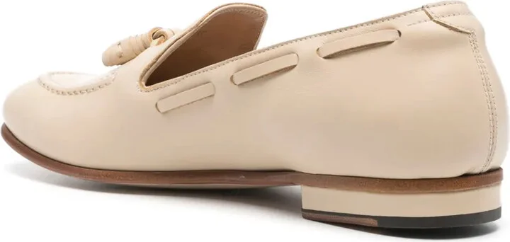 Tassel Leather Loafers - Image 3