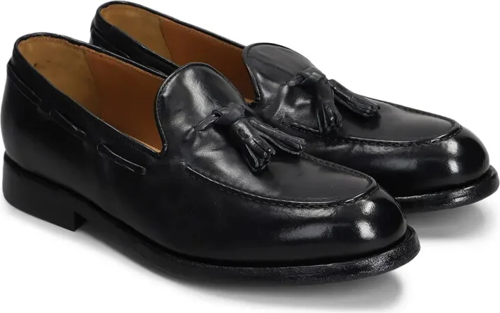 Tassel Leather Loafers - Image 2