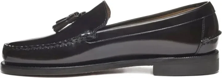 Tassel Leather Loafers - Image 5