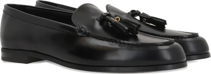Tassel Leather Loafers - Image 2