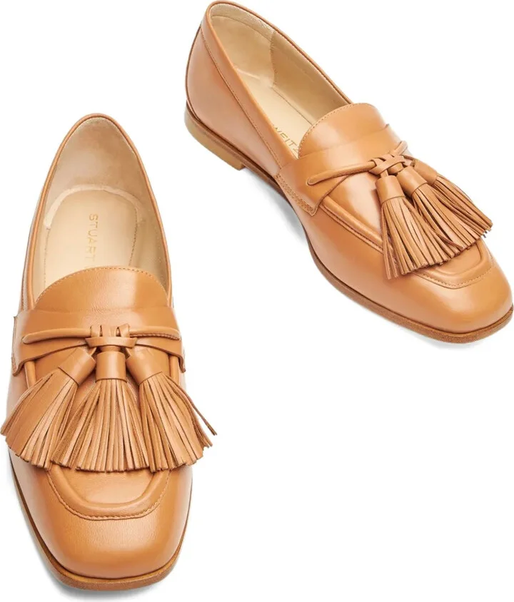 Tassel Leather Loafers - Image 3