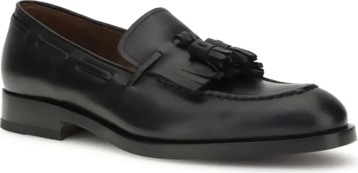 Tassel Leather Loafers - Image 2
