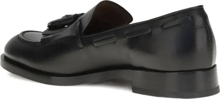 Tassel Leather Loafers - Image 5
