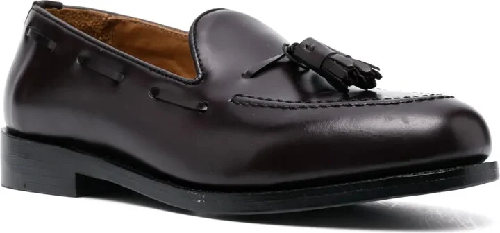 Tassel Leather Loafers - Image 2