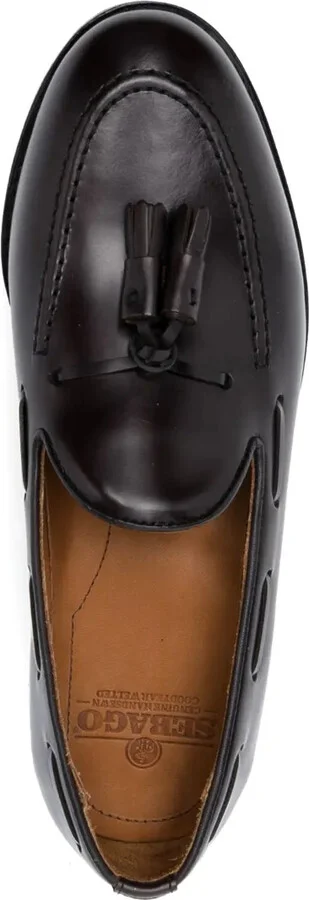 Tassel Leather Loafers - Image 4