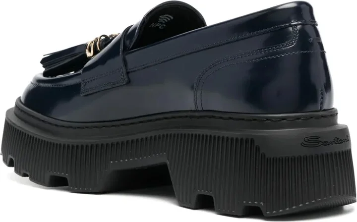 Tassel Leather Loafers - Image 3