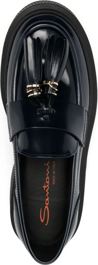 Tassel Leather Loafers - Image 4