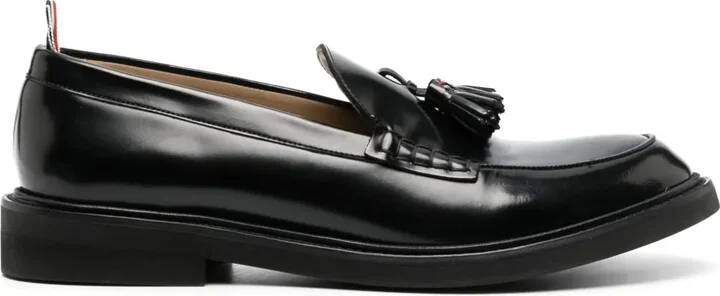 Tassel Leather Loafers