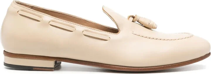 Tassel Leather Loafers