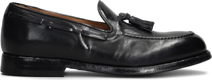 Tassel Leather Loafers
