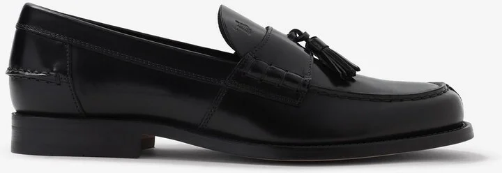 Tassel Leather Loafers