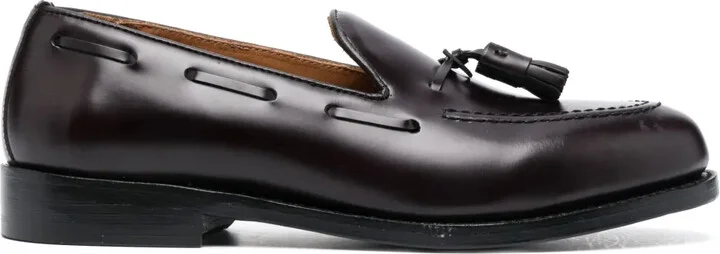 Tassel Leather Loafers
