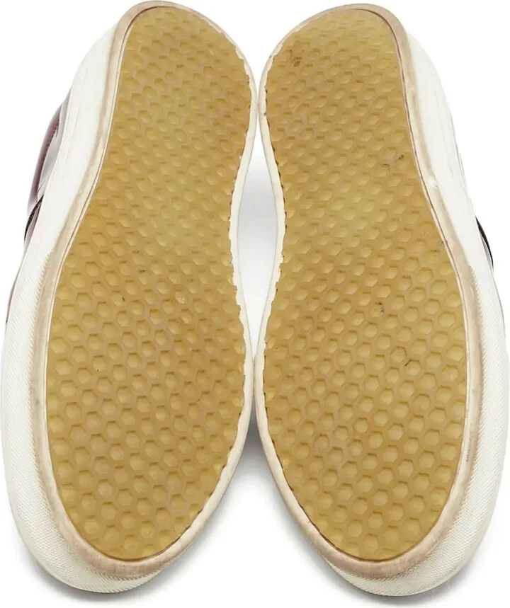 Tassel Leather Slip-On Sneakers - Image 4