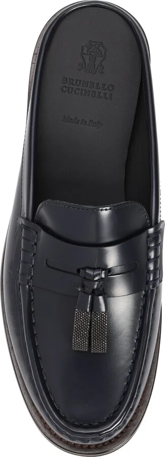 Tassel Loafer Mule - Image 5