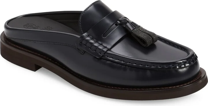 Tassel Loafer Mule