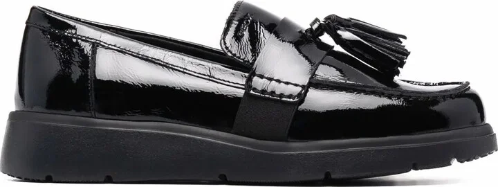 Tassel Patent-Leather Loafers