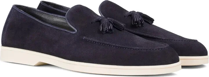 Tassel Suede Loafers - Image 2