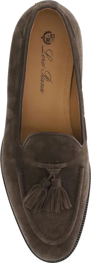 Tassel Suede Loafers - Image 4