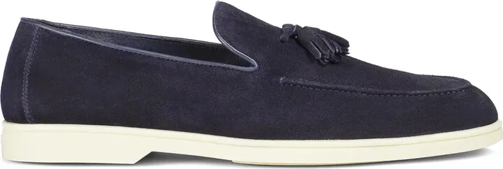 Tassel Suede Loafers