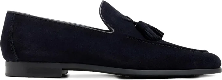 Tassel Suede Loafers