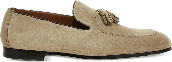 Tassel Suede Loafers