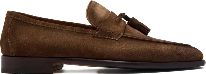 Tassel Suede Loafers