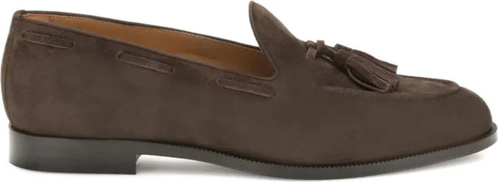 Tassel Suede Loafers